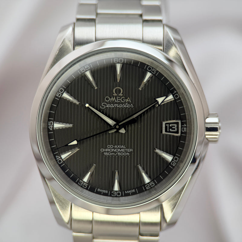 Seamaster Aqua Terra 150M 38.5mm Grey "Skyfall" Dial | Ref. 231.10.39.21.06.001 | 2025 Mint Full Set