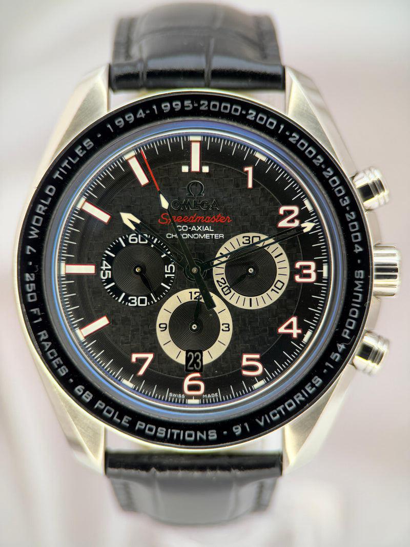 Speedmaster Michael Schumacher "The Legend" 44.25mm 321.32.44.50.01.001 | 2018 Mint Full Set