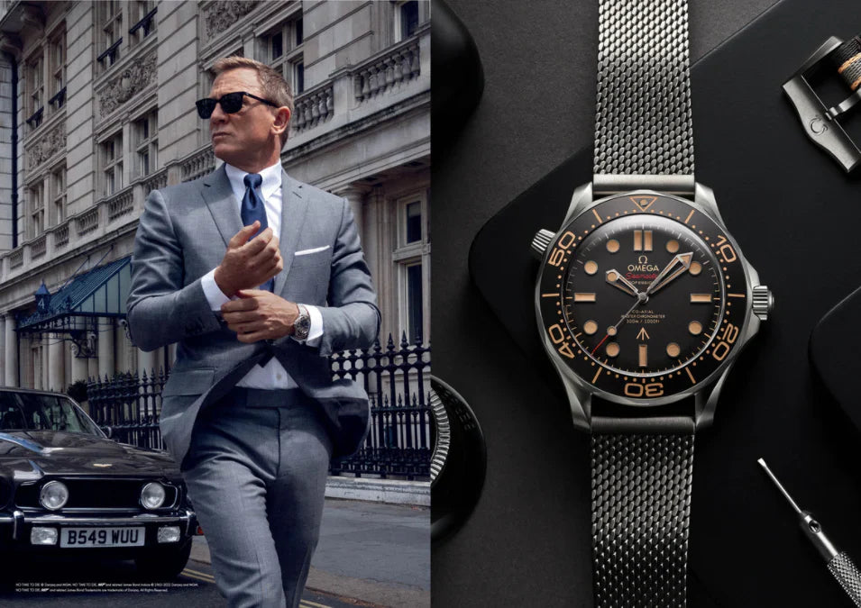 Omega Seamaster Aqua Terra 150M Spectre Blue Dial 41.5mm reference 231.10.42.21.03.003, the watch worn by James Bond in Spectre