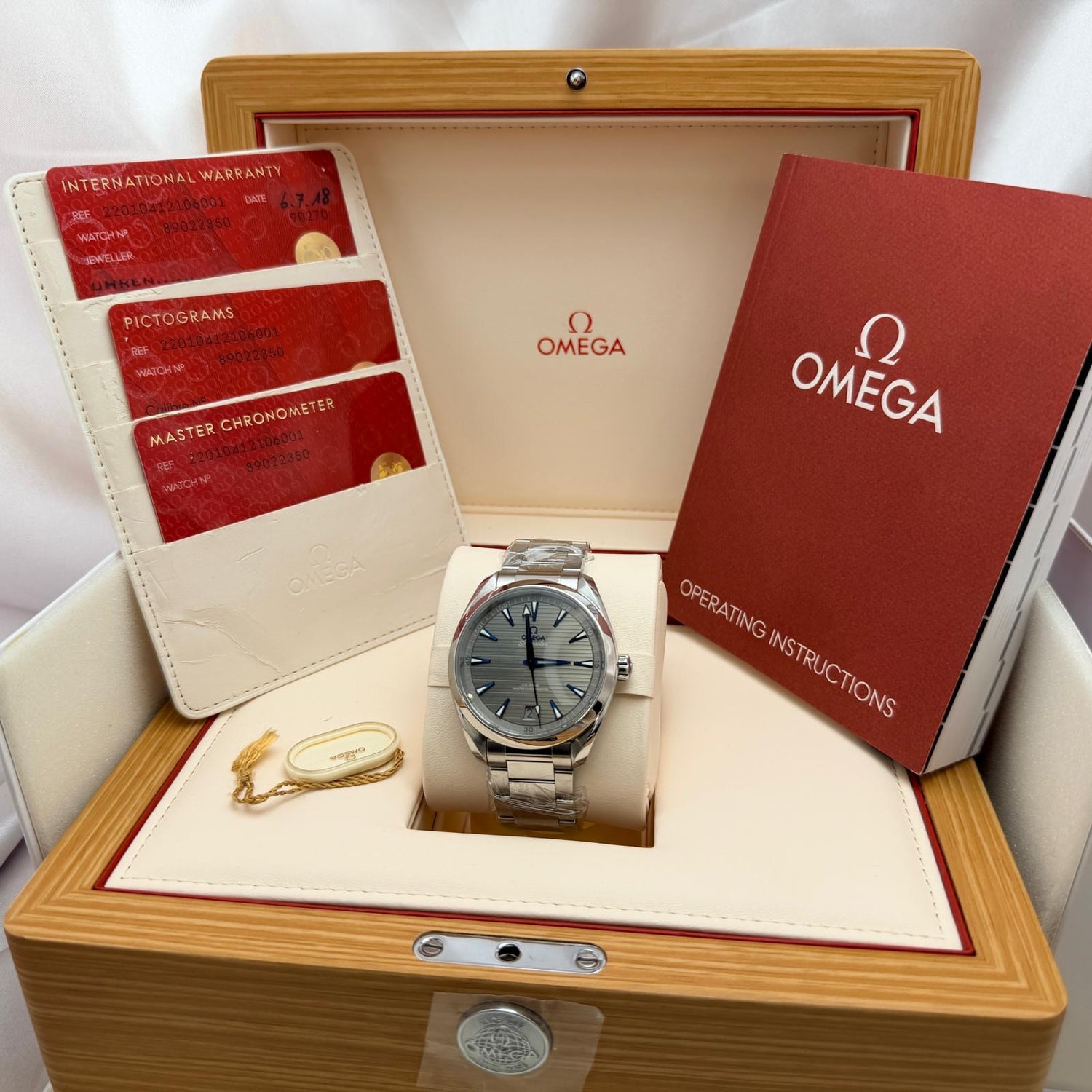 Seamaster Aqua Terra 41mm | Grey Teak Dial | Ref. 220.10.41.21.06.001