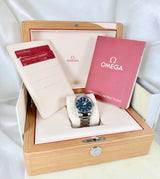 Omega Seamaster Aqua Terra 150M 38.5mm Blue “Teak” Dial