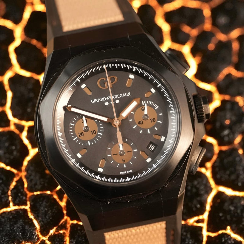 Girard-Perregaux Laureato Absolute “Gold Fever” – Ref. 81060-21-492-FH3A
2022 – Full Set – Like New Condition – Limited Edition 188 Pieces