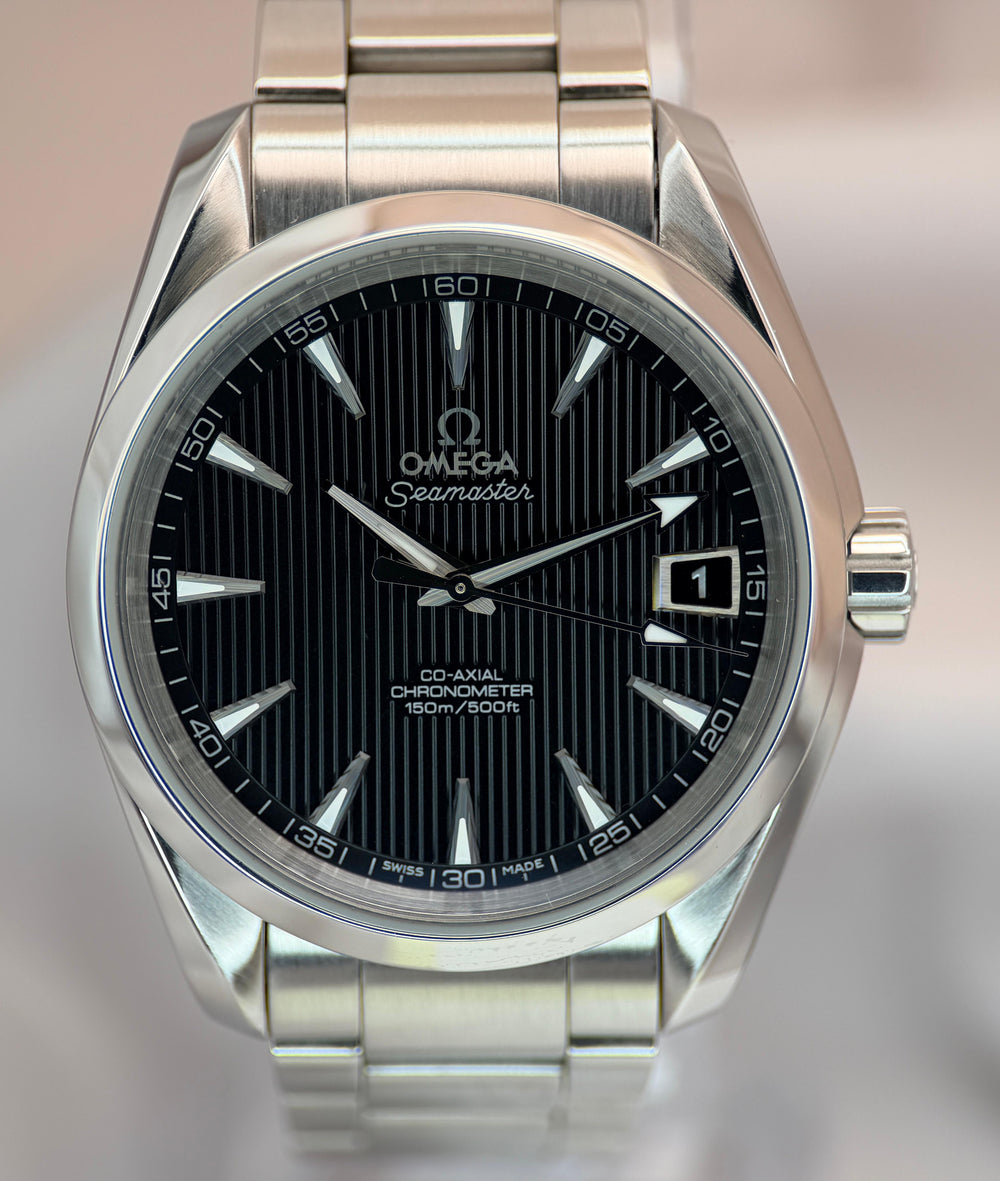 Seamaster Aqua Terra “Skyfall” Black Teak 38.5mm - 231.10.39.21.01.001 - Discontinued- Full Set - 2023 Mint Condition