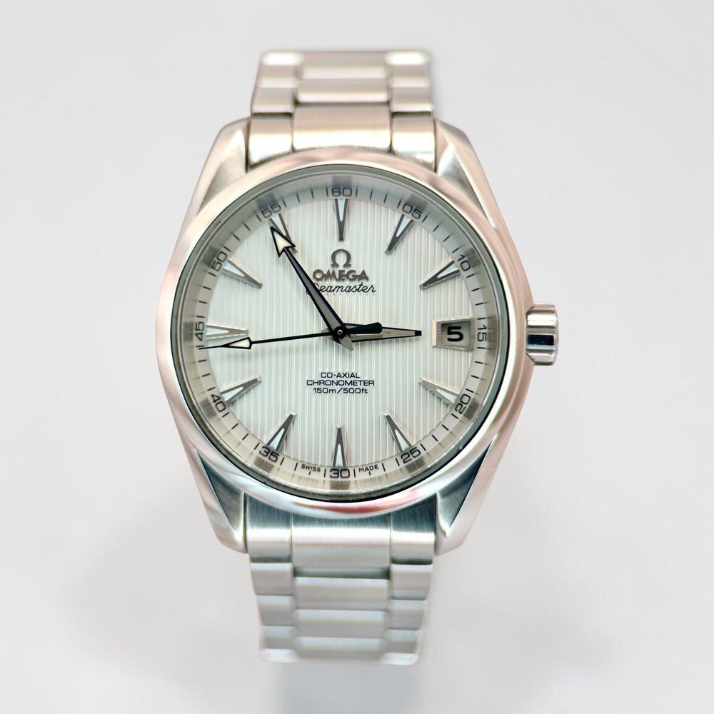 Seamaster Aqua Terra 150M 38.5mm Silver Teak Dial | Ref. 231.10.39.21.02.001