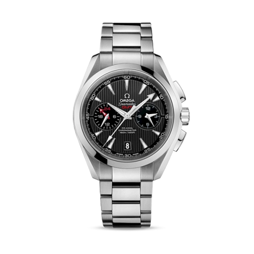 Seamaster Aqua Terra 150M GMT Chronograph 43mm | Grey Teak Dial | Ref. 231.10.43.52.06.001