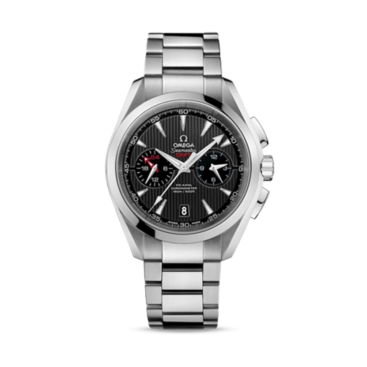Seamaster Aqua Terra 150M GMT Chronograph 43mm | Grey Teak Dial | Ref. 231.10.43.52.06.001