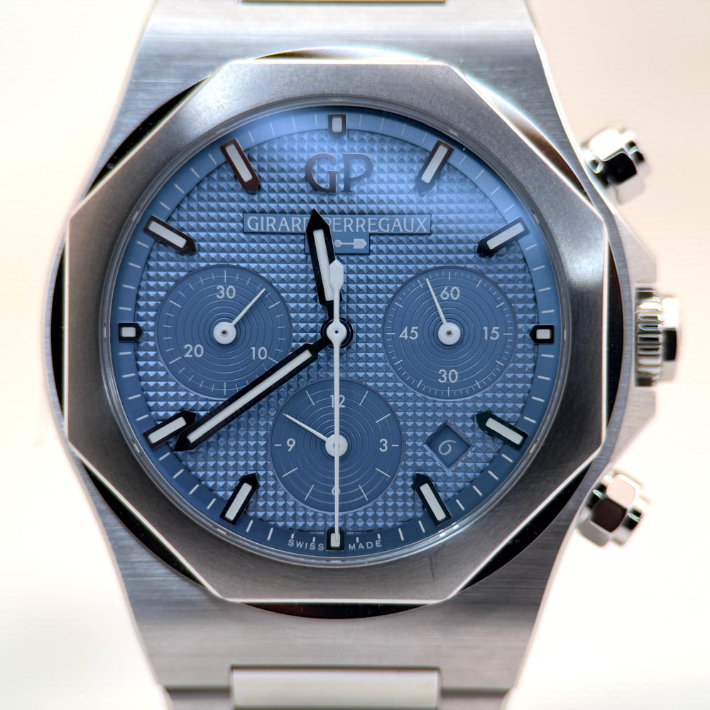 Girard-Perregaux Screw Down Octagon Chrono Pushers | Ref. 81020-11-3370-1GM