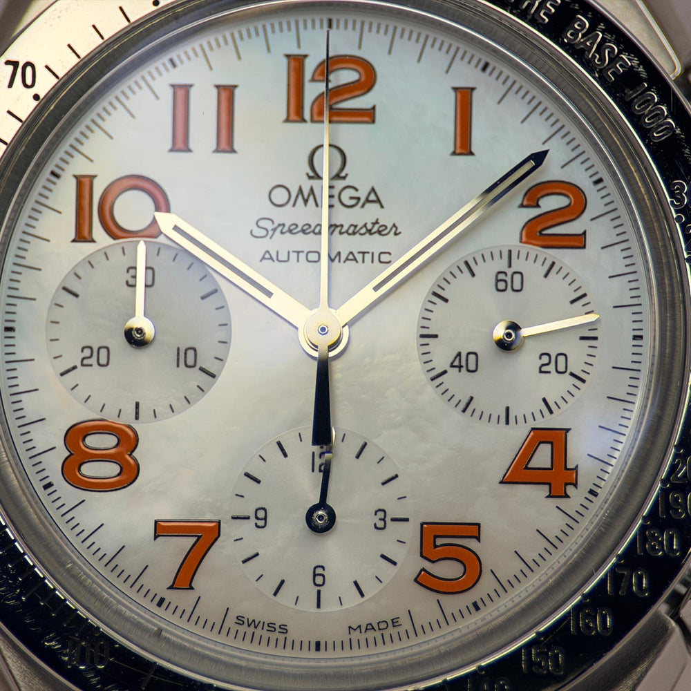Speedmaster Reduced 39mm | Mother of Pearl Dial | Ref. 3834.78.38