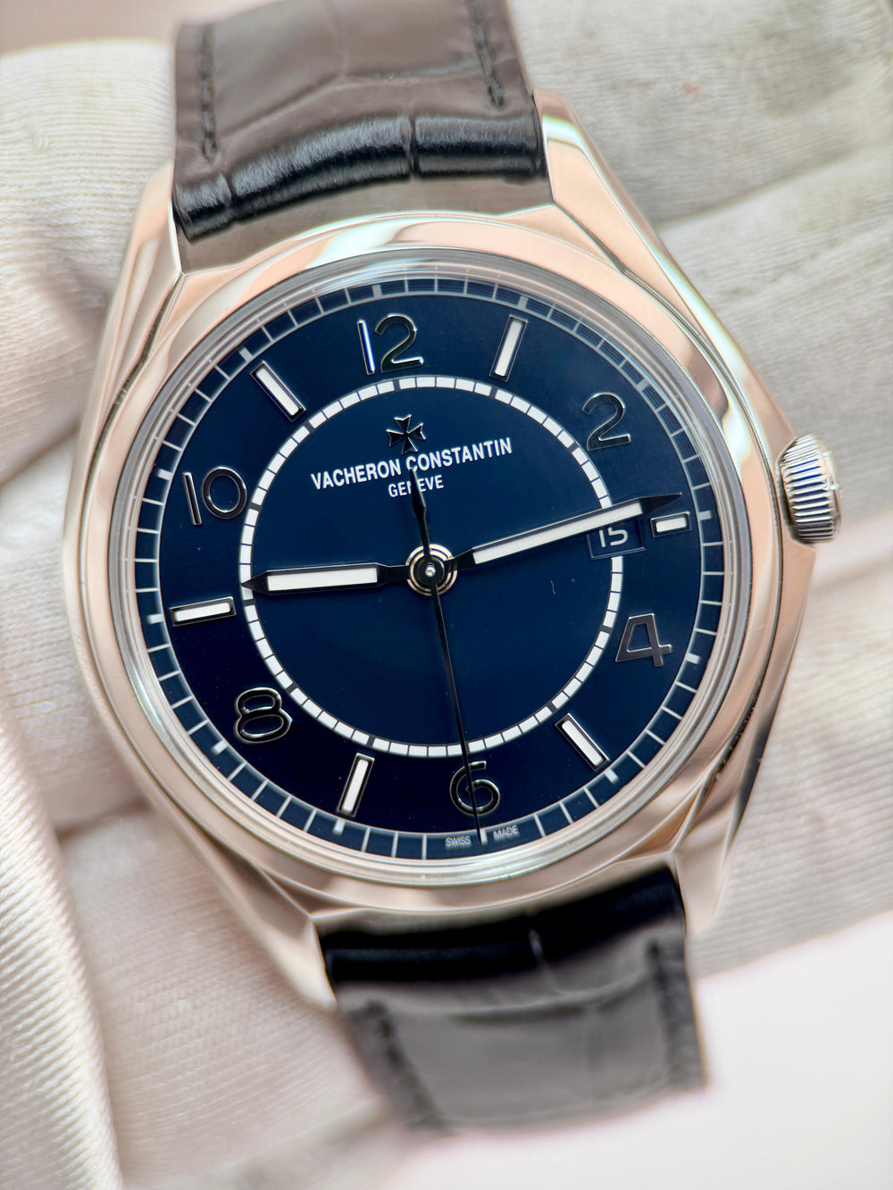 Fiftysix Self-Winding 40mm Blue Dial 4600E/000A-B487 | 2021 Mint Full Set (Warranty to 2029)