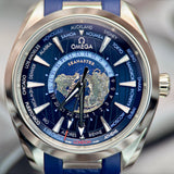 Omega Seamaster Aqua Terra Worldtime - 220.12.43.22.03.001 - Full Set