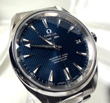 Omega Seamaster Aqua Terra 150M 38.5mm Blue “Teak” Dial