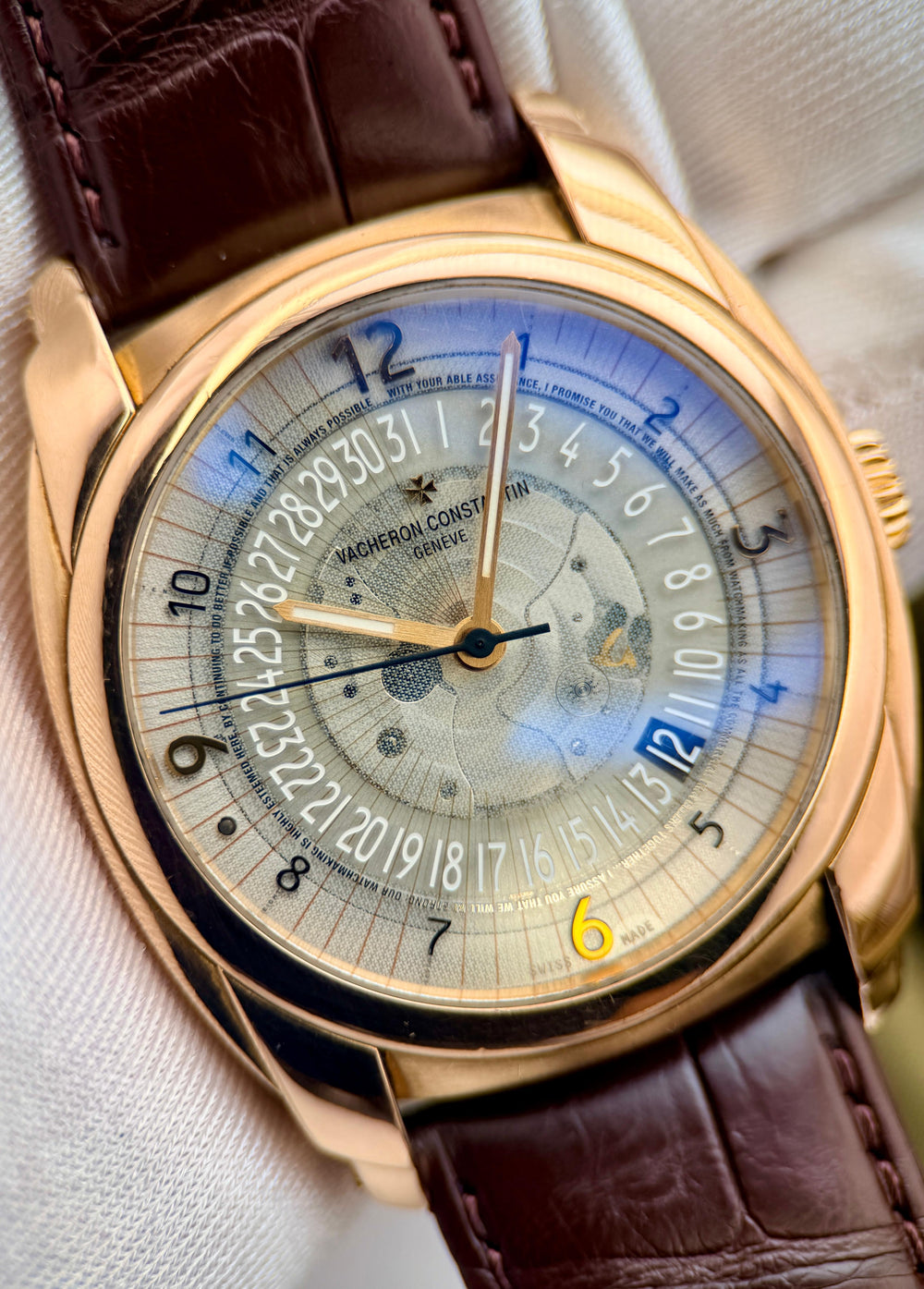 Quai de l’Île Date 18K Rose Gold 86050/000R-9342 | 2018 Box & Papers