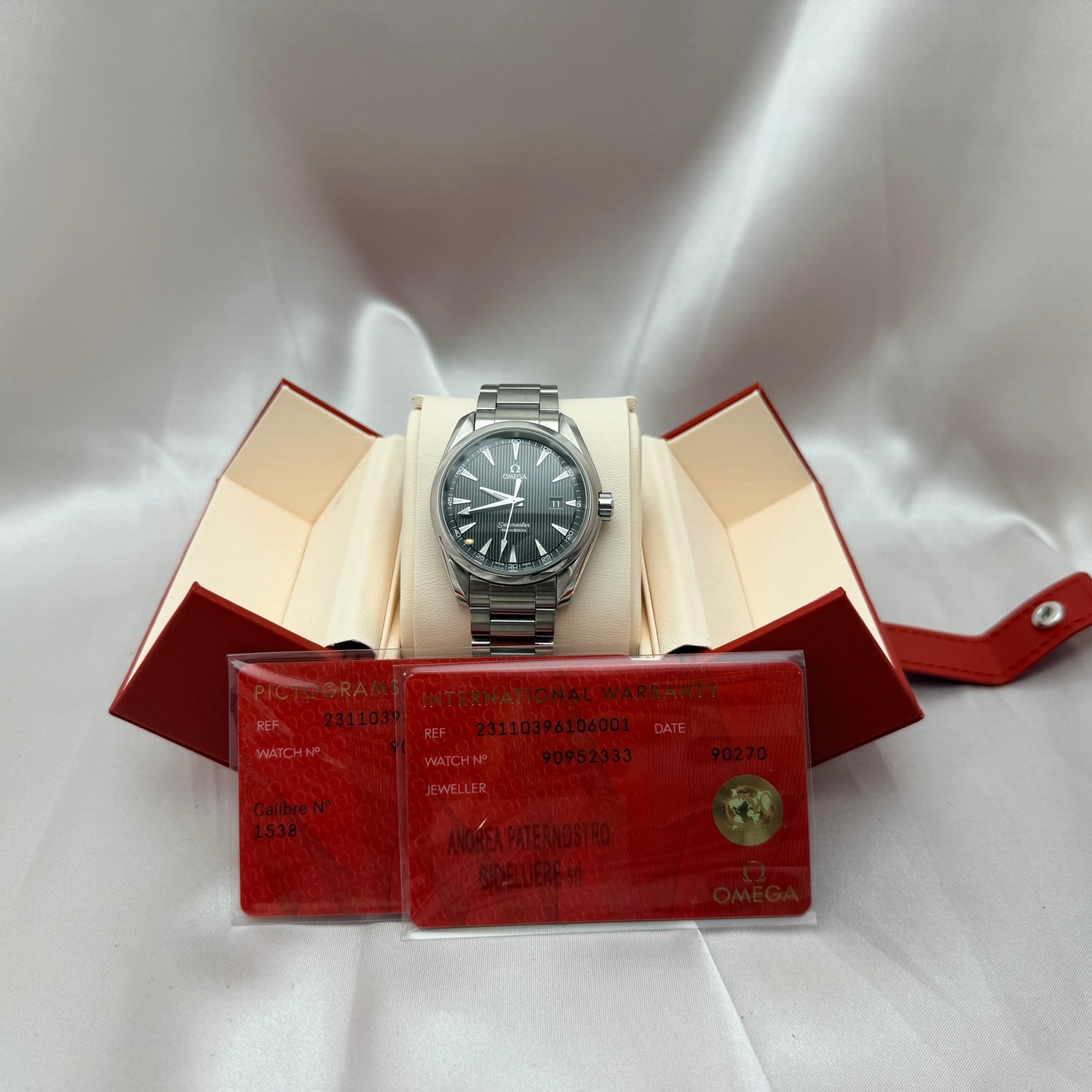 Seamaster Aqua Terra 150M 38mm | Grey Teak Dial | Ref. 231.10.39.61.06.001