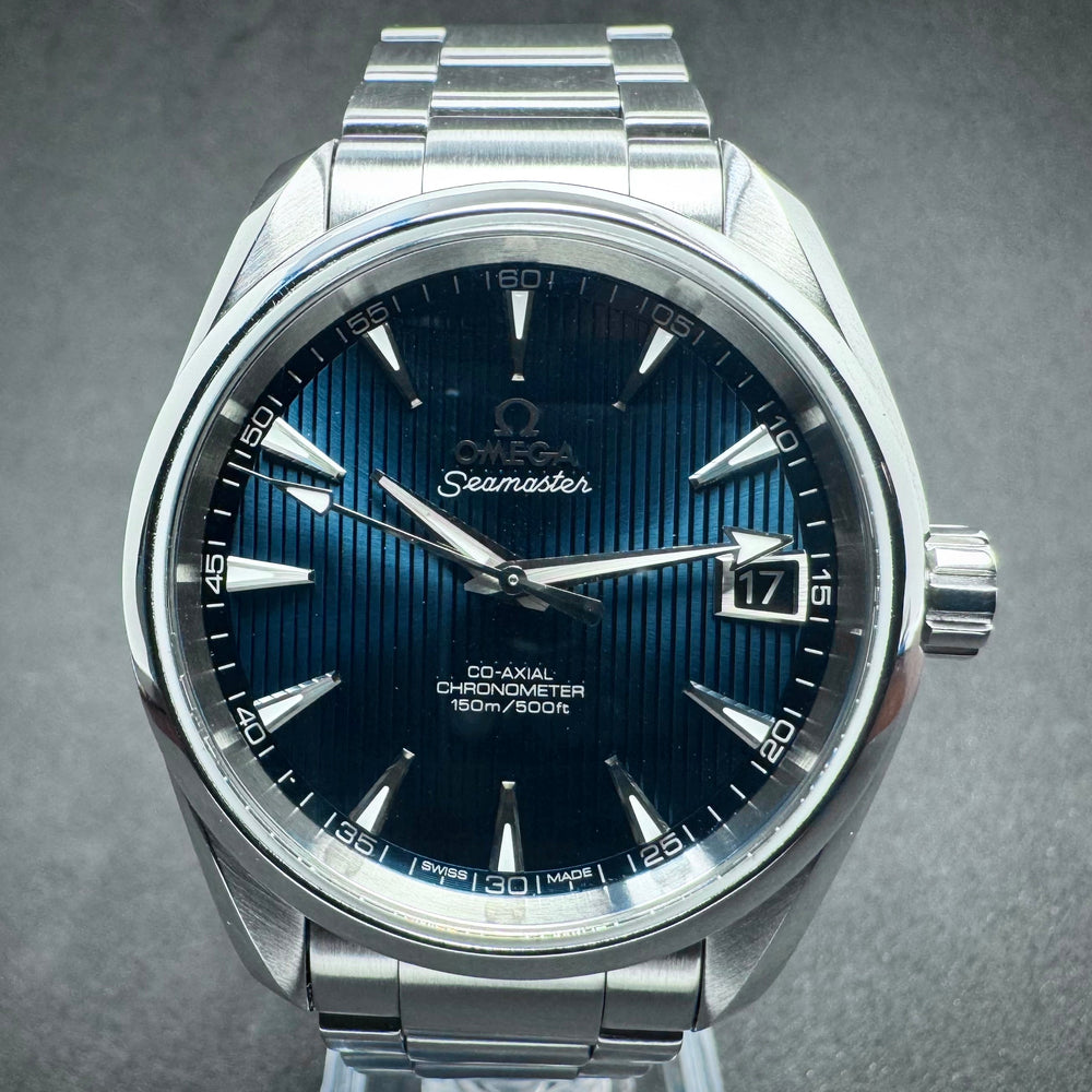 Omega Seamaster Aqua Terra Blue "Teak" Dial | Ref. 231.10.39.21.03.001
