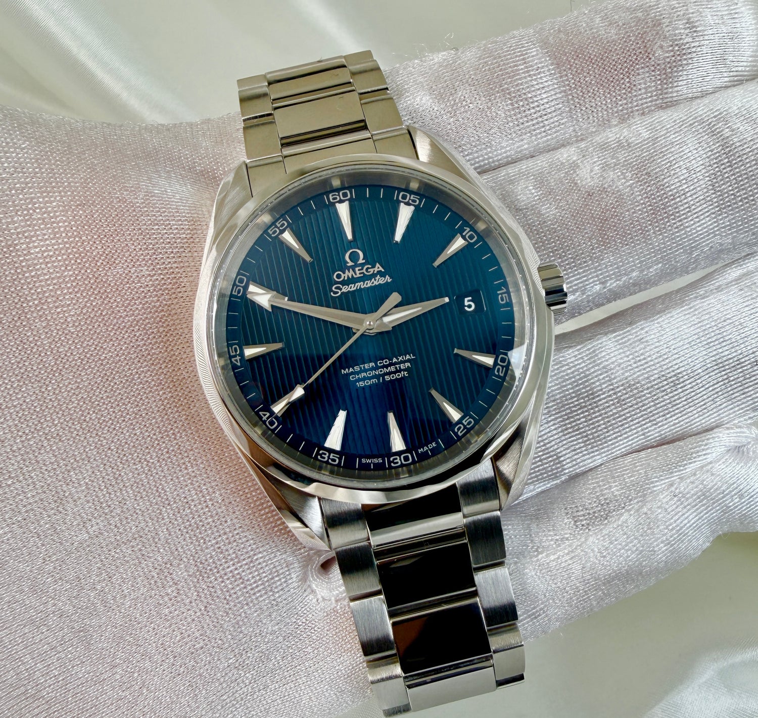 Omega Seamaster Aqua Terra 150M "Spectre" Blue Dial | 41.5mm | Ref. 231.10.42.21.03.003