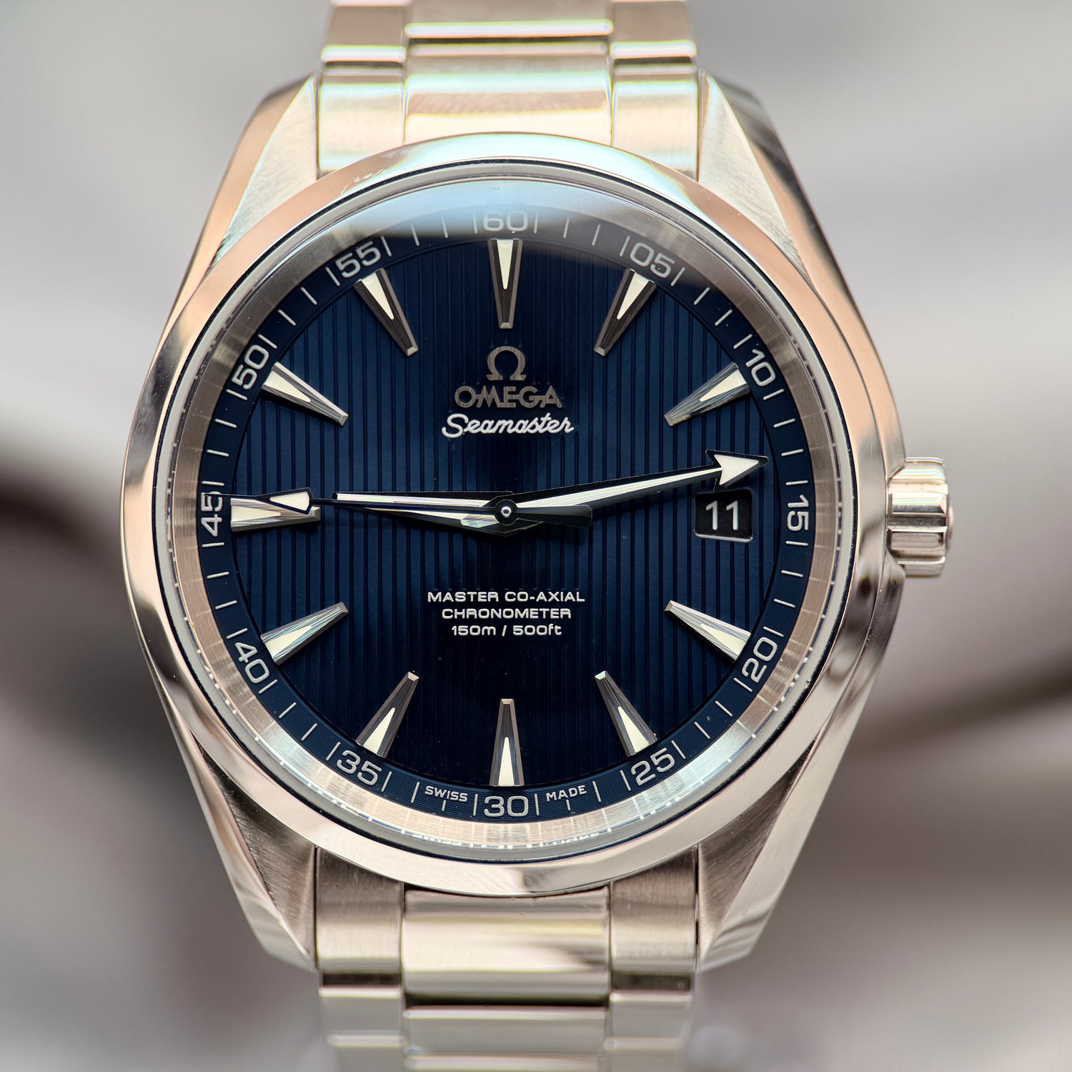 Seamaster Aqua Terra 150M “Spectre” Blue Dial – 41.5mm Ref: 231.10.42.21.03.003 Full Set