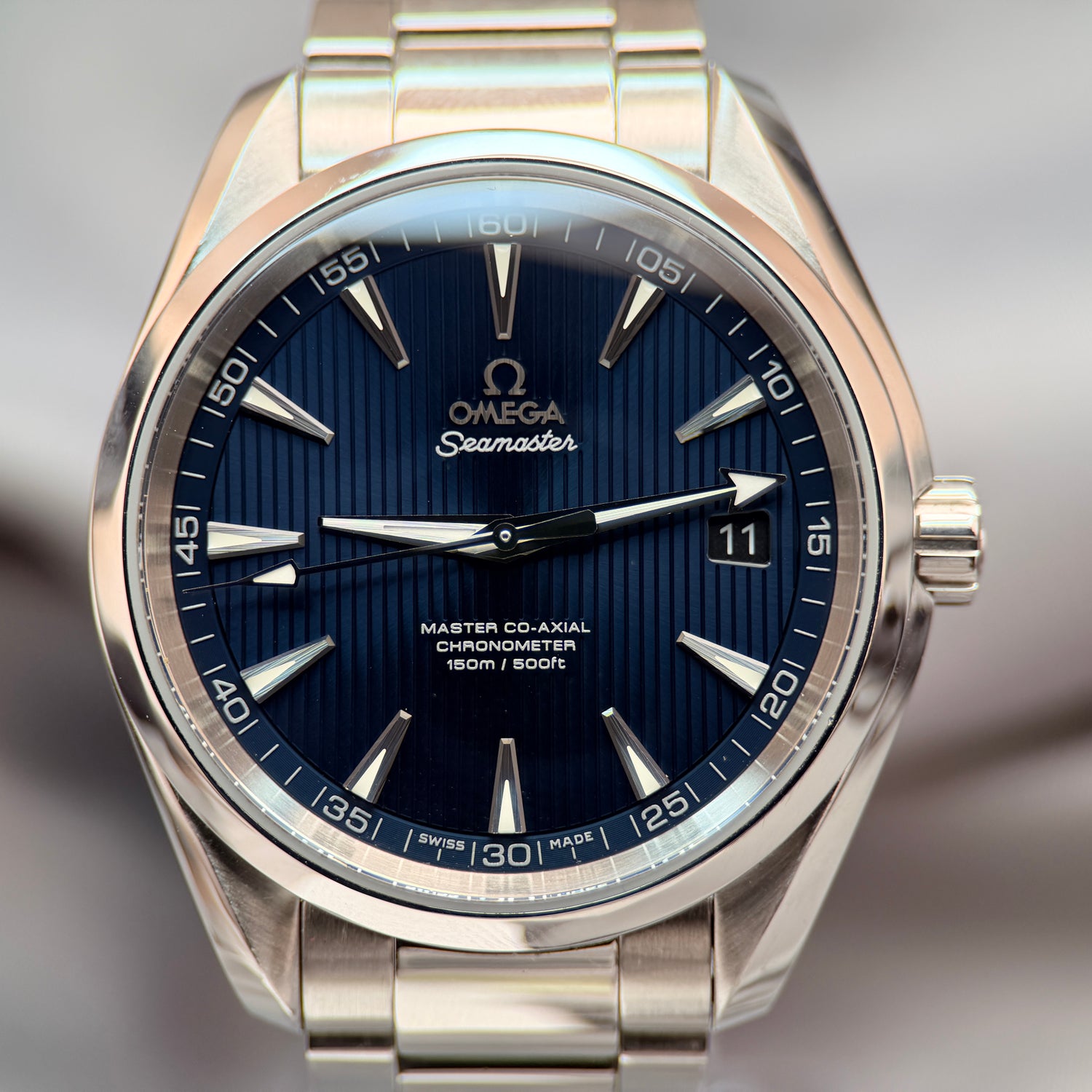 Seamaster Aqua Terra 150M “Spectre” Blue Dial – 41.5mm Ref: 231.10.42.21.03.003 Full Set