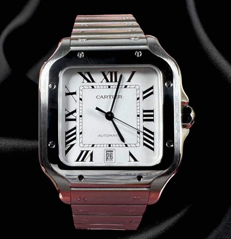 Cartier Santos Large WSSA0018 - Box & Papers with Strap - Active Warranty