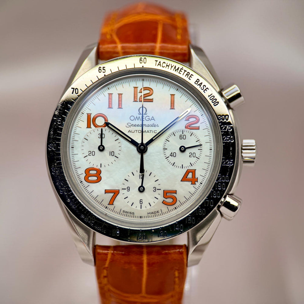 Speedmaster Reduced 39mm | Mother of Pearl Dial | Ref. 3834.78.38