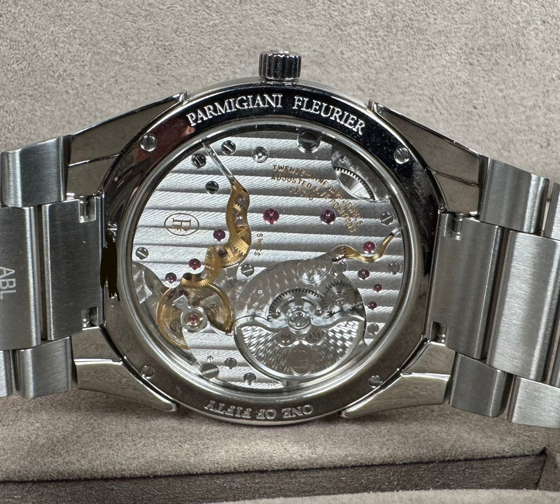 Parmigiani Fleurier “Tonda PF Micro-Rotor Pacific Blue” SHH Limited Edition (Ref. PFS914-1020004-100182)