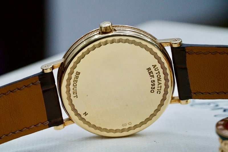 Breguet Classique 5930BA / 12 / 986 – 18k Yellow Gold – Full Set