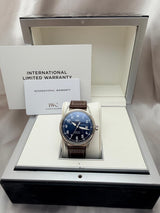 IWC Pilot’s Watch Blue - IW327004 - Full Set