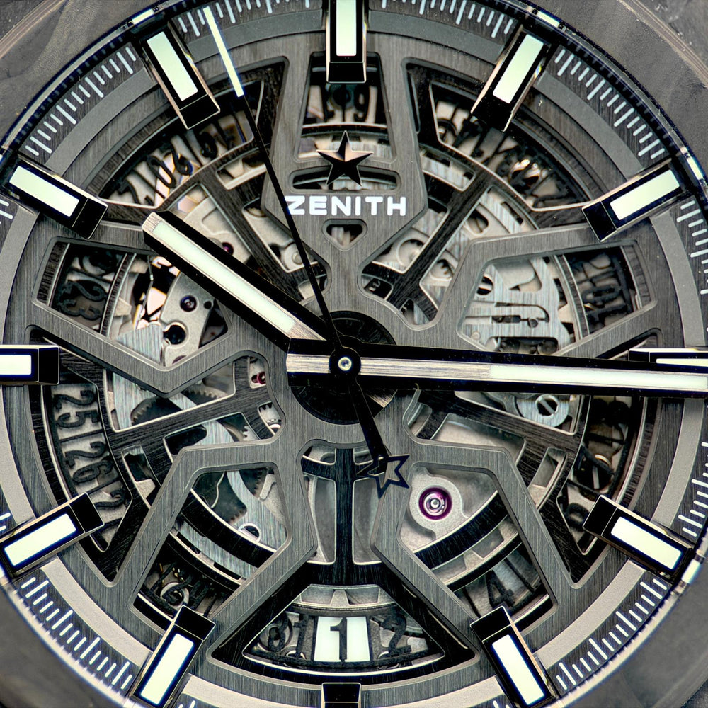 Defy Classic Carbon Skeleton 41mm | Ultra-Light 65g | Ref. 10.9000.670