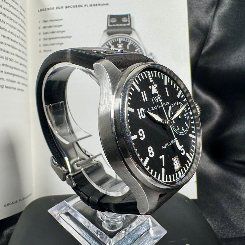 IWC Pilot's Watch- Big Pilot - IW5002 - Papers , Booklet , Card and Travel Case