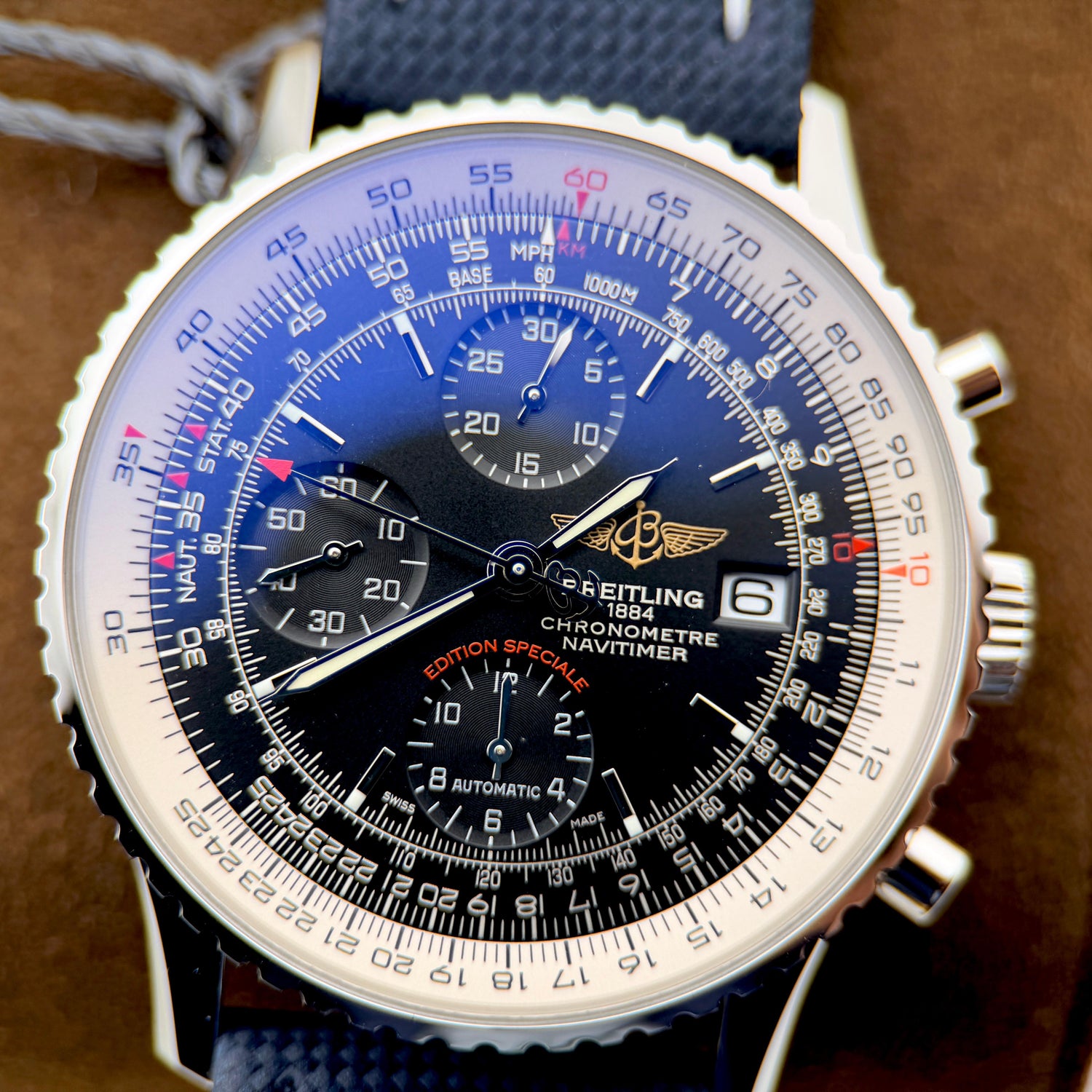 Breitling Navitimer Heritage Chronograph 42mm | Black Dial | Ref. A1332412