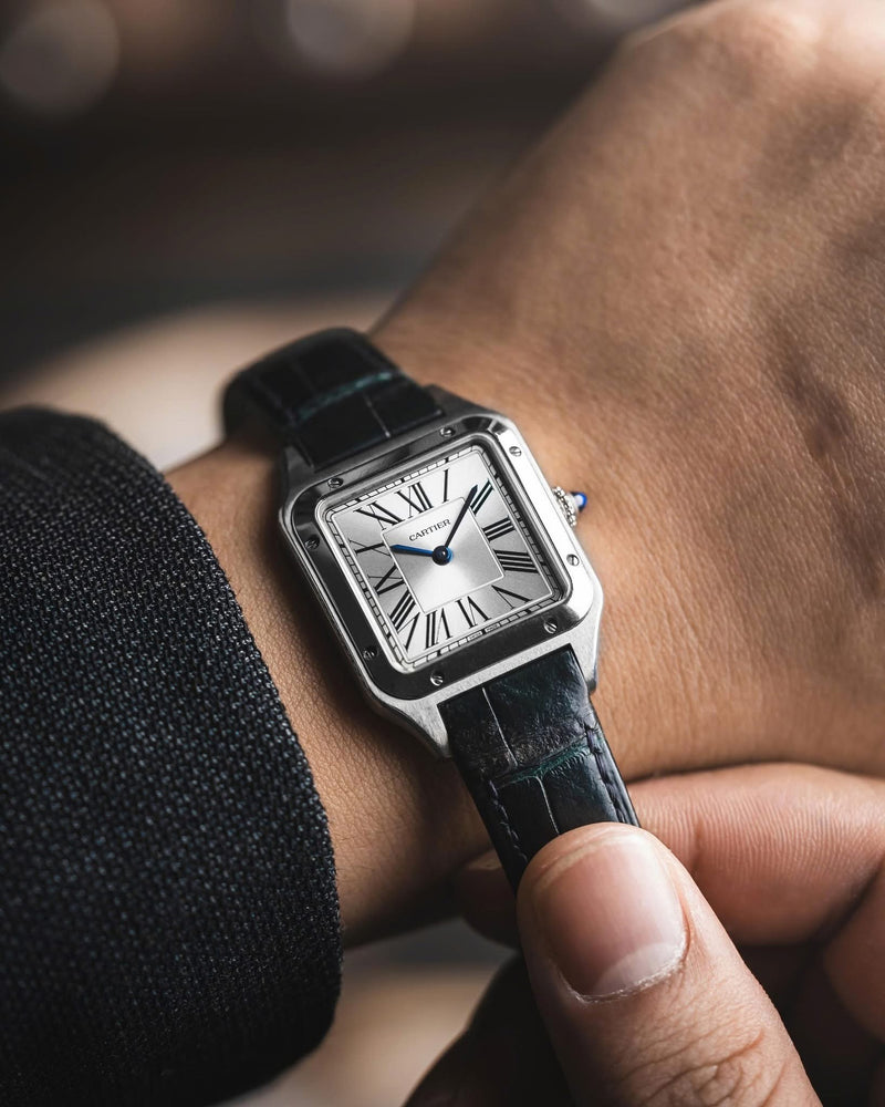 Cartier Santos-Dumont Small Model Ref. WSSA0023 Complete Set