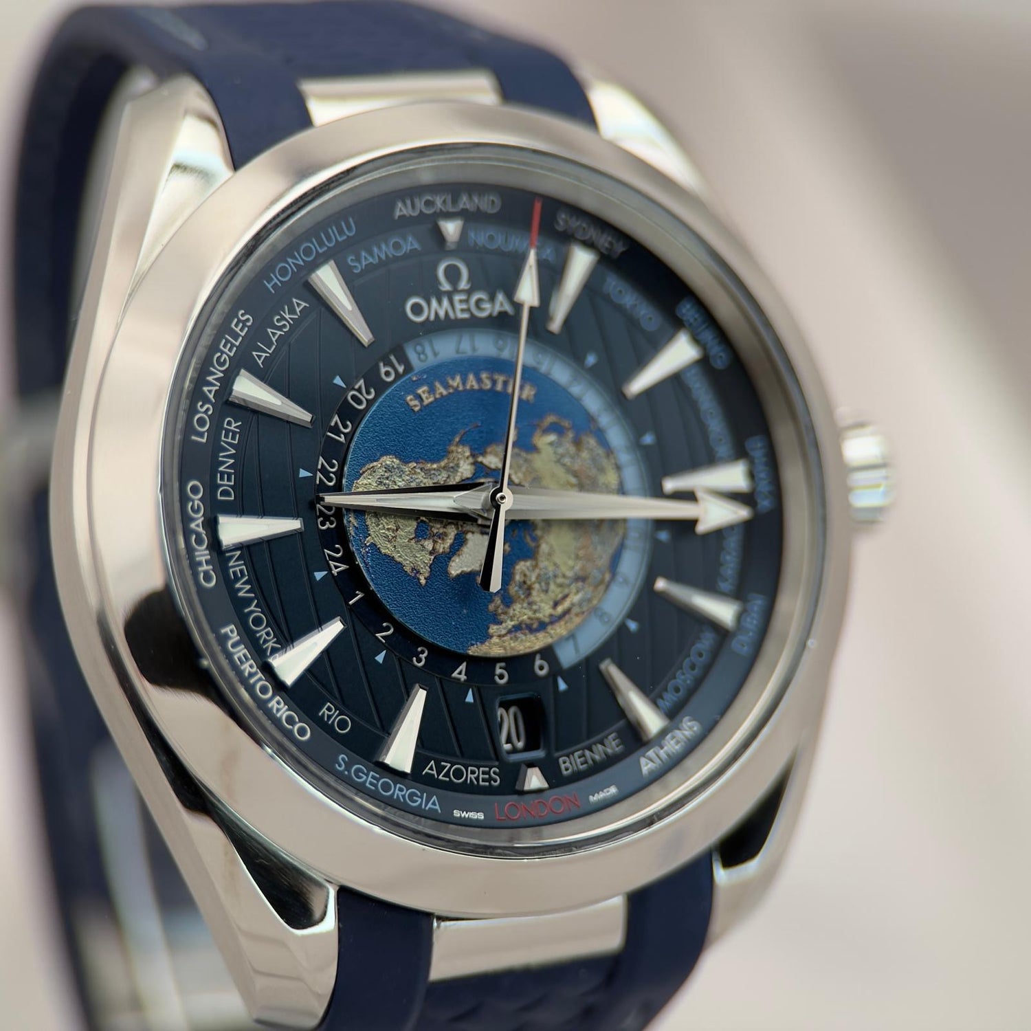 Seamaster Aqua Terra Worldtime - 220.12.43.22.03.001 - Full Set