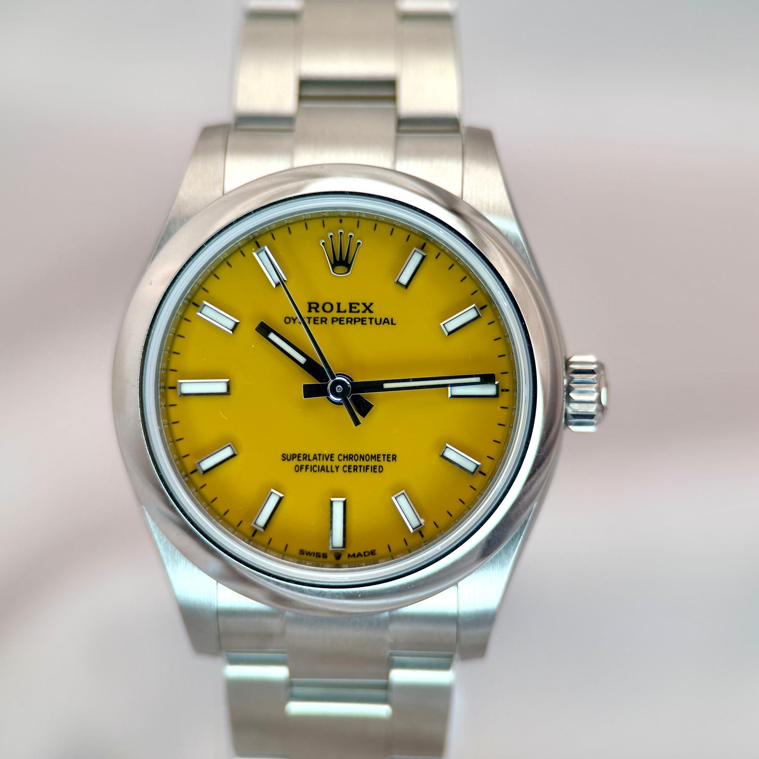 Oyster Perpetual 31 Yellow Dial | Ref. 277200 | 2021 Unworn NOS Full Set