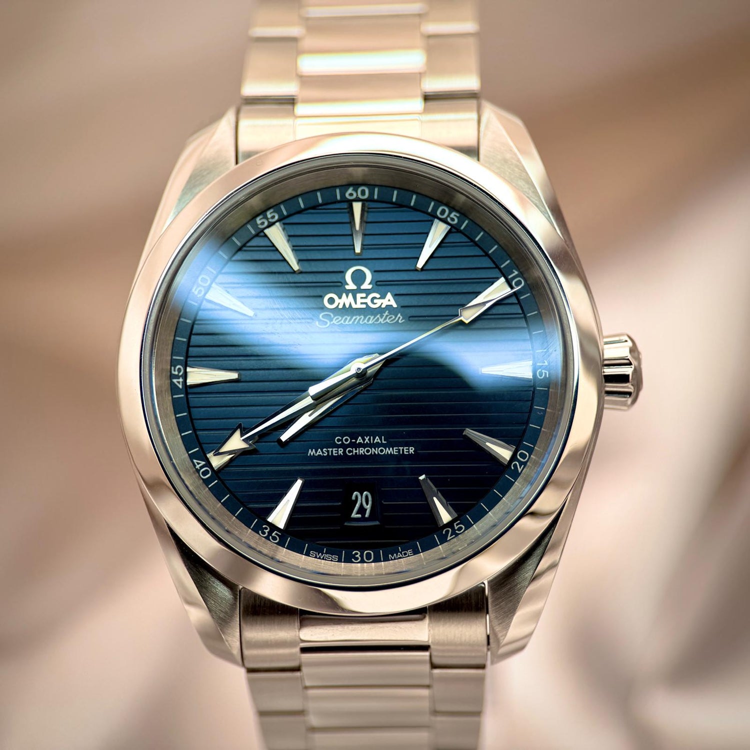 Omega Seamaster Aqua Terra 150M | Blue Dial | Ref. 220.10.38.20.03.001