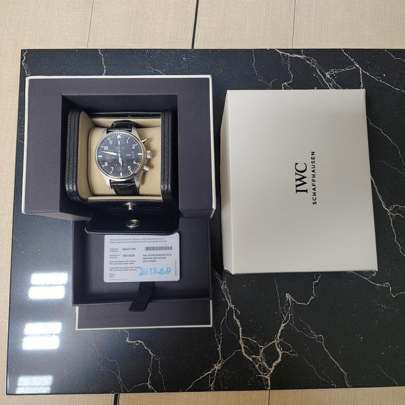 IWC Pilot’s Watch Chronograph IW377701 – Full Set - Excellent Condition
