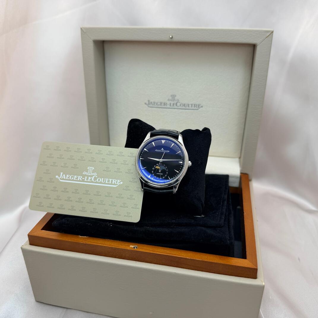 Jaeger-LeCoultre Master Ultra Thin Moon 39 | Black Dial | Ref. Q1368470
