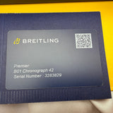Breitling Premier B01 Chronograph 42 - AB0118221B1X1