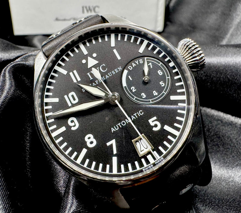 IWC Pilot's Watch- Big Pilot - IW5002 - Papers , Booklet , Card and Travel Case