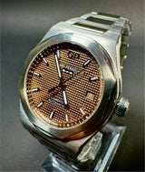 Girard Perregaux Laureato 38mm Copper Dial - 81005-11-3154-1CM - Full Set