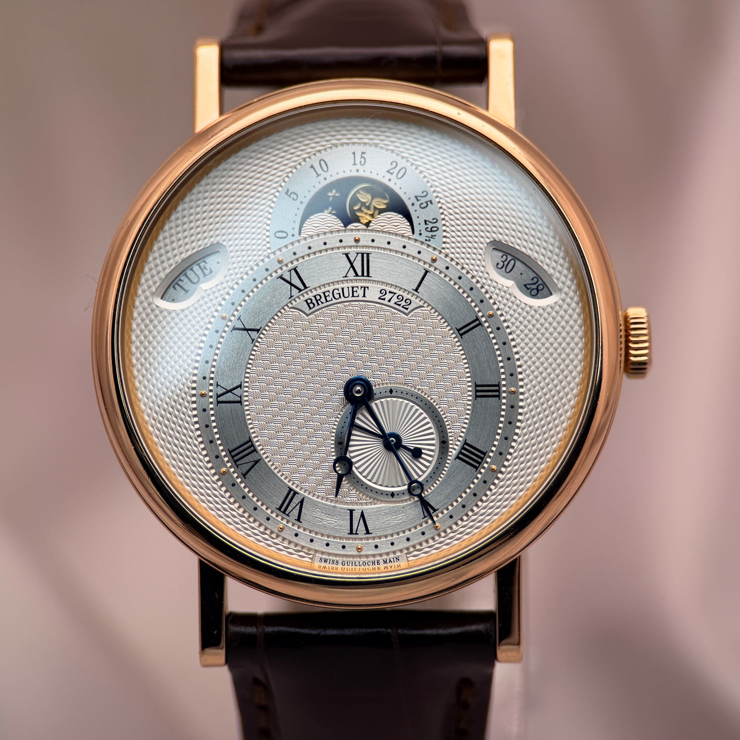 Breguet Classique 7337 Day-Date Moonphase 18k Rose Gold | Ref. 7337BR/1E/9V6