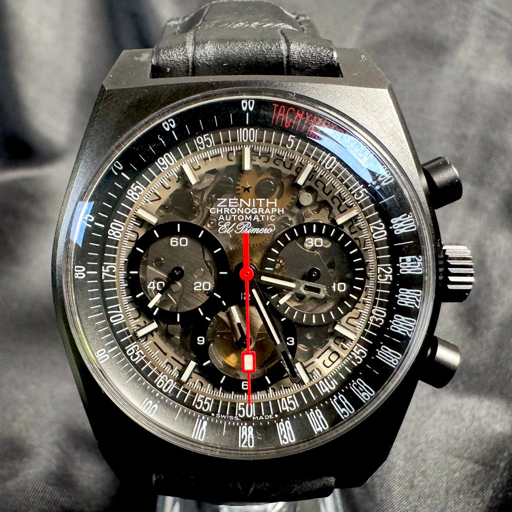 Zenith El Primero New Vintage 1969 Titanium Skeleton Chronograph | 40th Anniversary Limited Edition | Ref. 96.1969.469/77.C683