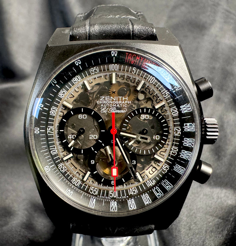 Zenith El Primero New Vintage 1969 Titanium Skeleton Chronograph – 40th Anniversary Limited Edition| Ref. 96.1969.469/77.C683