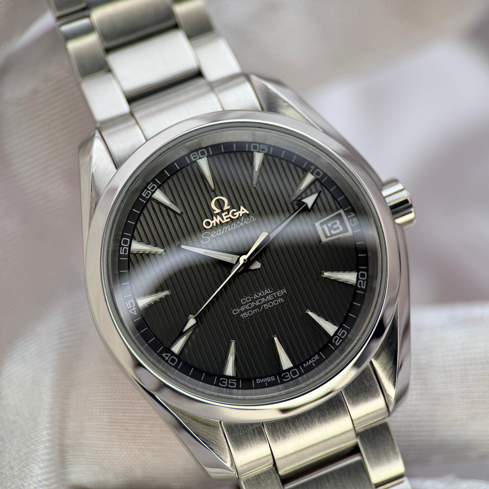 Omega Seamaster Aqua Terra 150M 38.5mm Grey "Skyfall" Dial | Ref. 231.10.39.21.06.001 | 2025 Mint Full Set