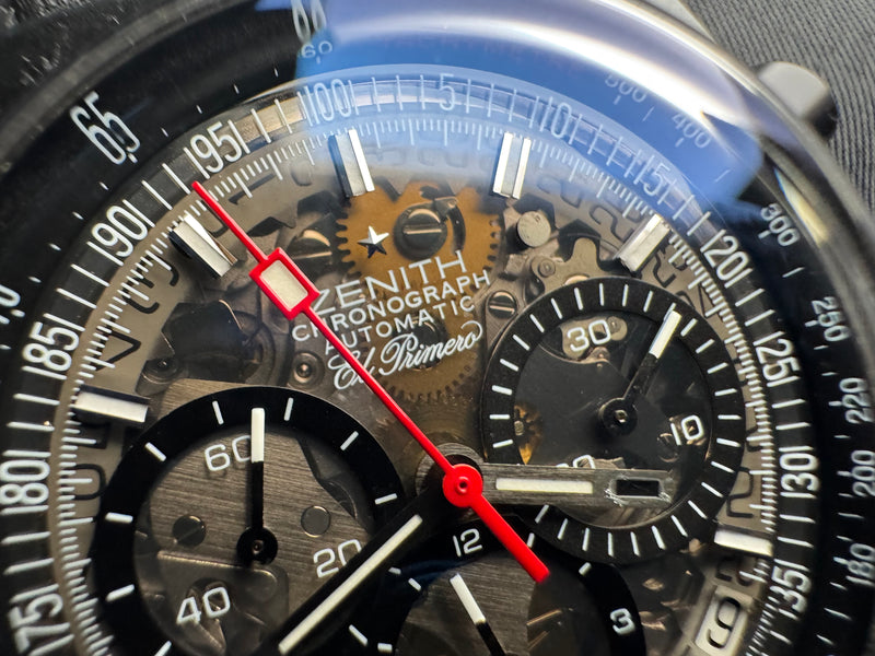 Zenith El Primero New Vintage 1969 Titanium Skeleton Chronograph – 40th Anniversary Limited Edition| Ref. 96.1969.469/77.C683
