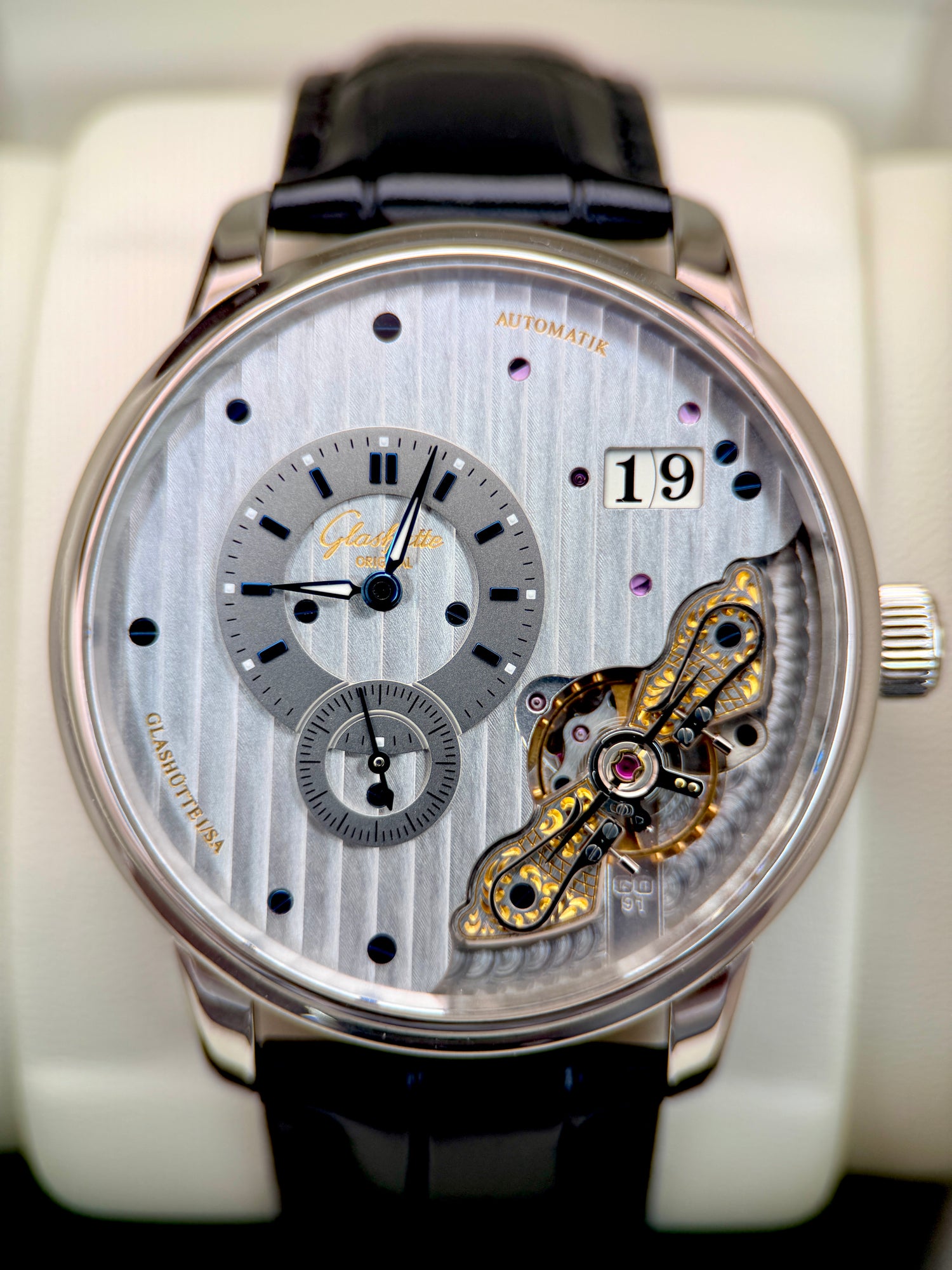 PanoMaticInverse 42mm | Blue Accents | Ref. 1-91-02-02-02-30