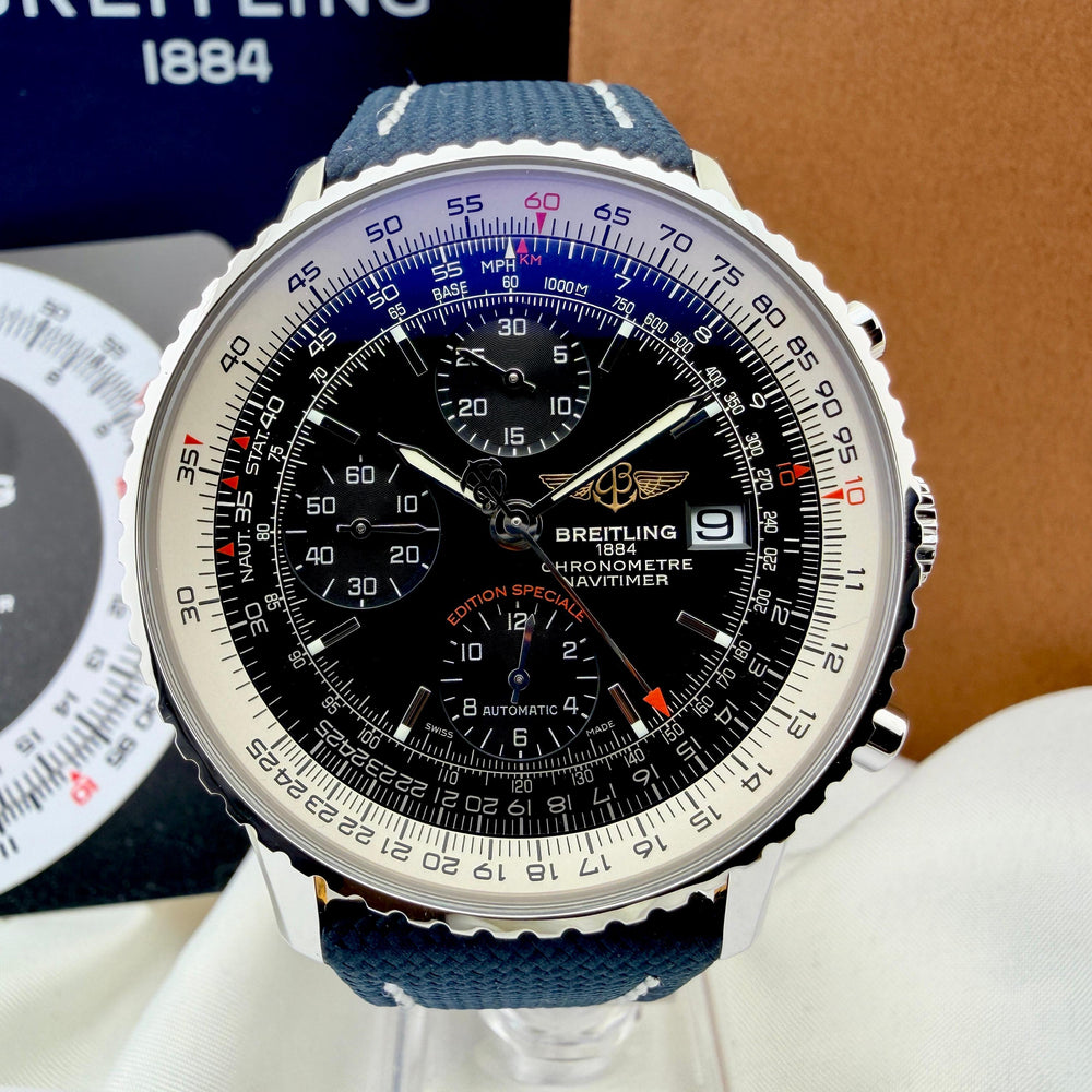 Breitling Navitimer Heritage Chronograph 42mm | Black Dial | Ref. A1332412