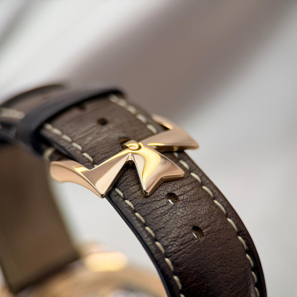 Fiftysix 18k Rose Gold | Sepia Brown Dial | Ref. 4600E/000R-B576
