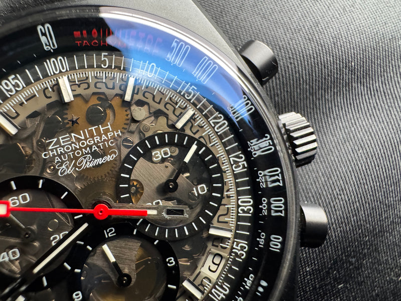 Zenith El Primero New Vintage 1969 Titanium Skeleton Chronograph – 40th Anniversary Limited Edition| Ref. 96.1969.469/77.C683