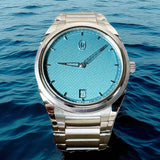 Parmigiani Fleurier “Tonda PF Micro-Rotor Pacific Blue” SHH Limited Edition (Ref. PFS914-1020004-100182)