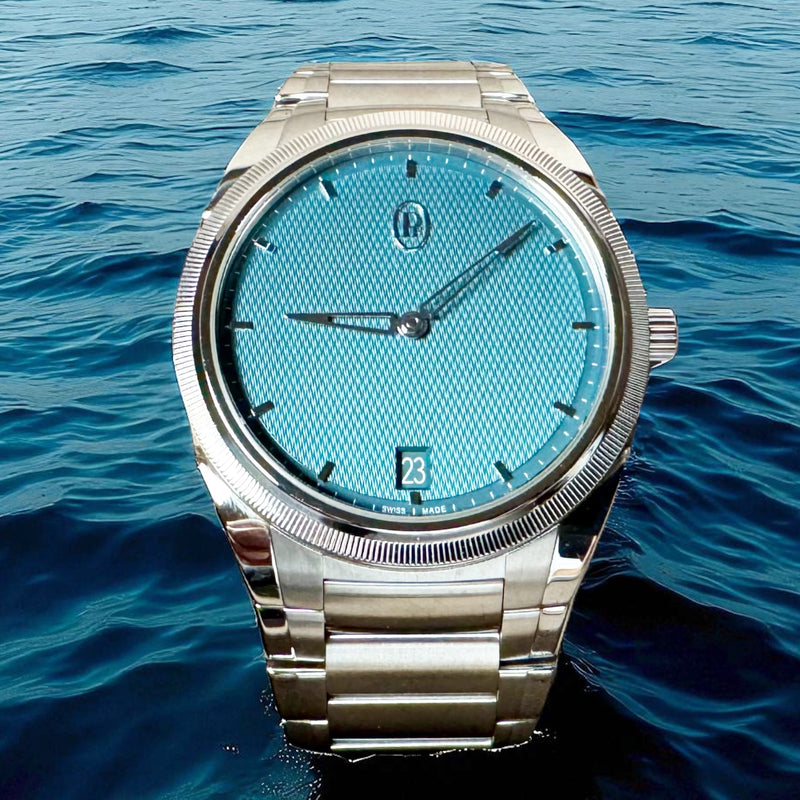 Parmigiani Fleurier “Tonda PF Micro-Rotor Pacific Blue” SHH Limited Edition (Ref. PFS914-1020004-100182)