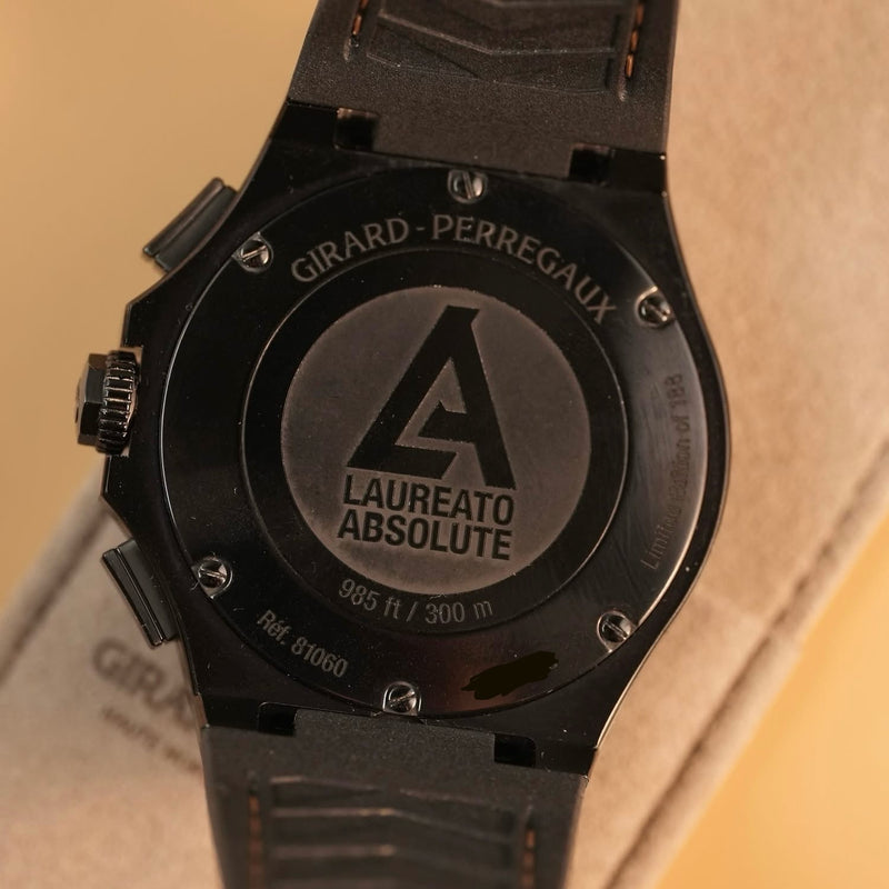 Girard-Perregaux Laureato Absolute “Gold Fever” – Ref. 81060-21-492-FH3A
2022 – Full Set – Like New Condition – Limited Edition 188 Pieces